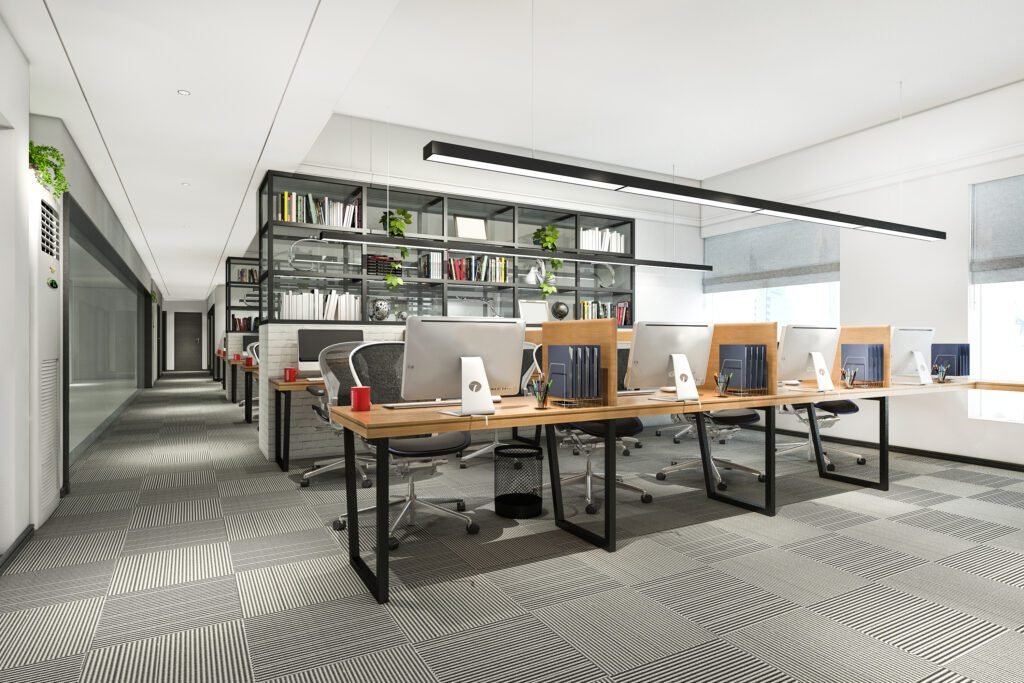 3d rendering business meeting and working room on office building.jpg